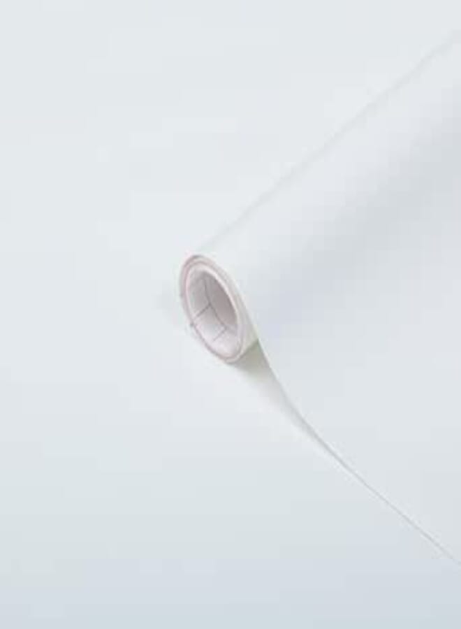 d-c-fix 346-8006 Decorative Self-Adhesive Film, Matte White, 67,5 cm x 2 m